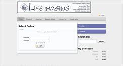 Desktop Screenshot of lifeimaging.co.za