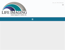 Tablet Screenshot of lifeimaging.us